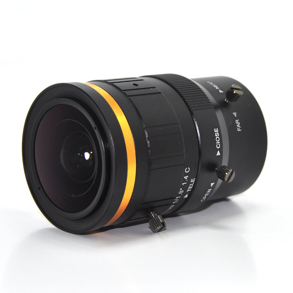 8MP 4-18mm Lens C Mount Fixed Focal LENS 1/1.8 Inch Aperture F1.4 Manual Iris For Industrial Camera CCTV FA Machine Vision Lens