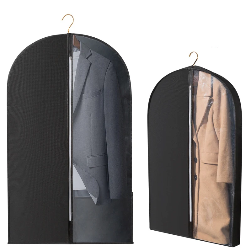 

Suit Bag for Men Gussetes Garment Bags for Hanging Clothes Suit Cover for Closet Storage Bag for Coats Sweaters Shirts Dress