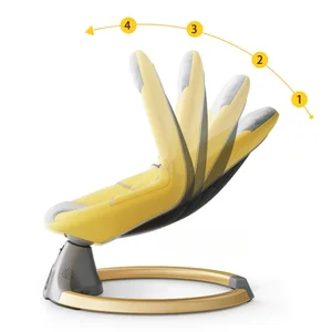 كرسي أرجوحة للأطفال متعدد الوظائف كرسي مهدئ كهربائي لحديثي الولادة سرير أطفال كهربائي أرجوحة طفل أعلى 10 مبيعات أرجوحة أطفال أوتوماتيكية - رقم 10