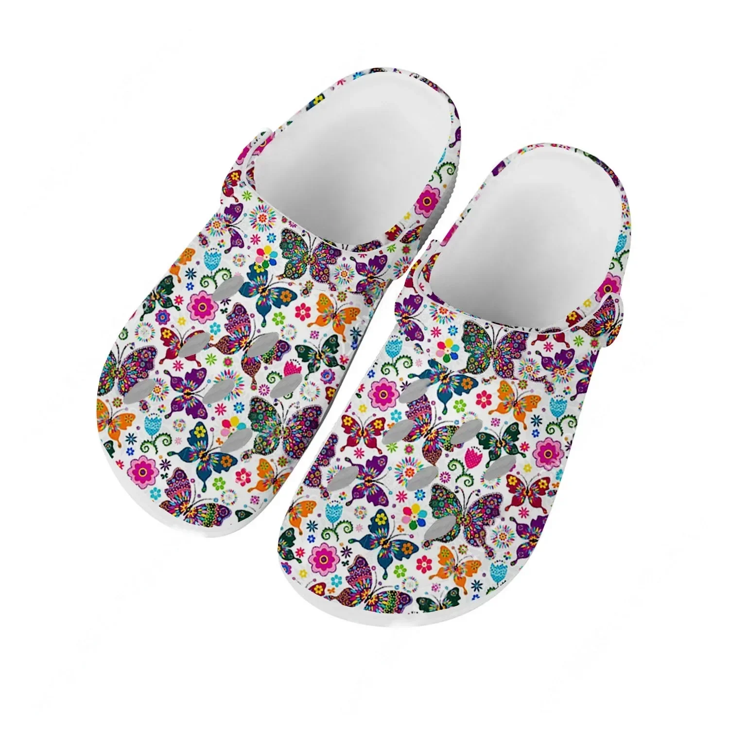 Butterfly Sandals Men Women Teenager Fashion Water Shoes High Quality Garden Breathable Comfort Beach Custom Slippers