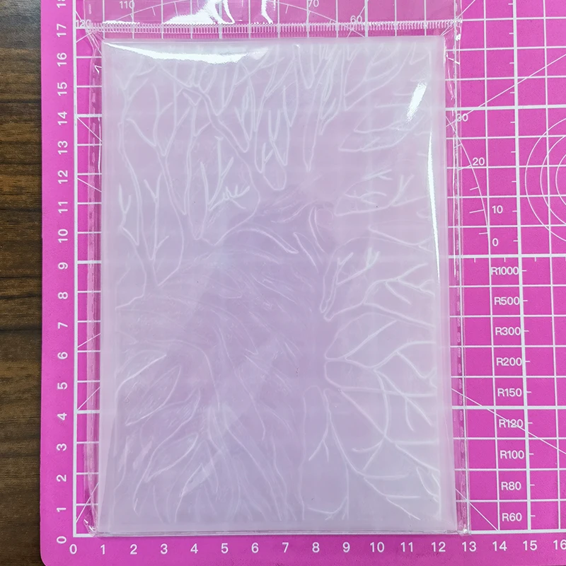 Halloween Tree Flower 3D Embossed Folder for Paper Art