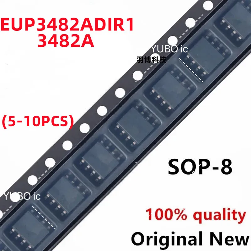 (5-10piece)100% New EUP3482ADIR1 EUP3482A EUP3482 3482A sop-8 Chipset