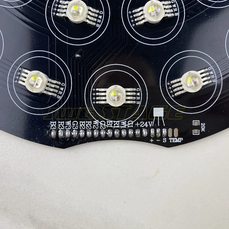 36X10W RGBW Led Moving Head Light Board  Stage Light Spare Parts Repair Parts