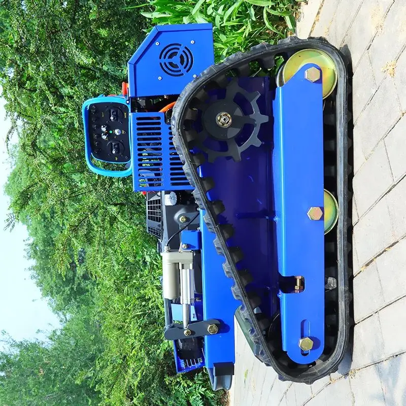 Customized With A Brand New Upgrade, A Safer Remote-Controlled Lawn Mower Suitable For All Terrains