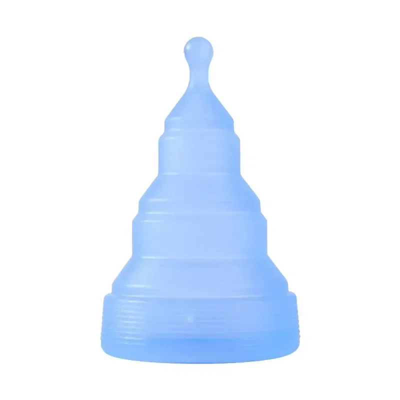 كوب حيض قابل للطي للنساء ، لوازم الحيض القابلة لإعادة الاستخدام ، الرعاية الصحية ، أكواب حماية البيئة ، 1 صانعة #4