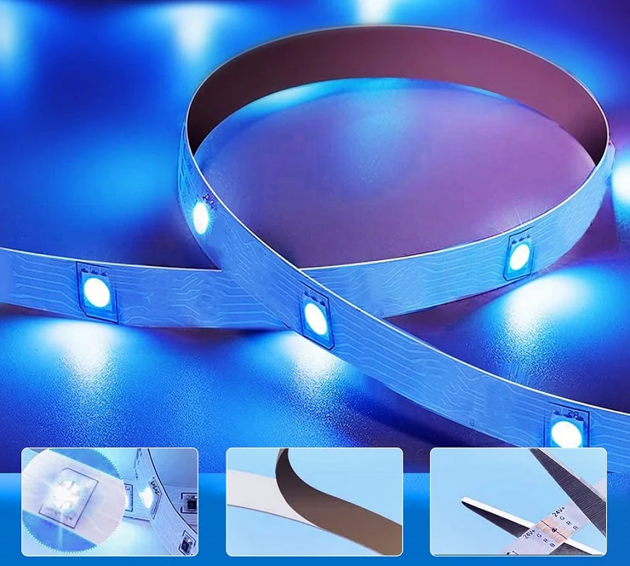 RGB 5050 Led Strip Lights Bluetooth Lamp with Remote Control USB 5V Bedroom Decoration Music Christmas Lights светодиодная лента