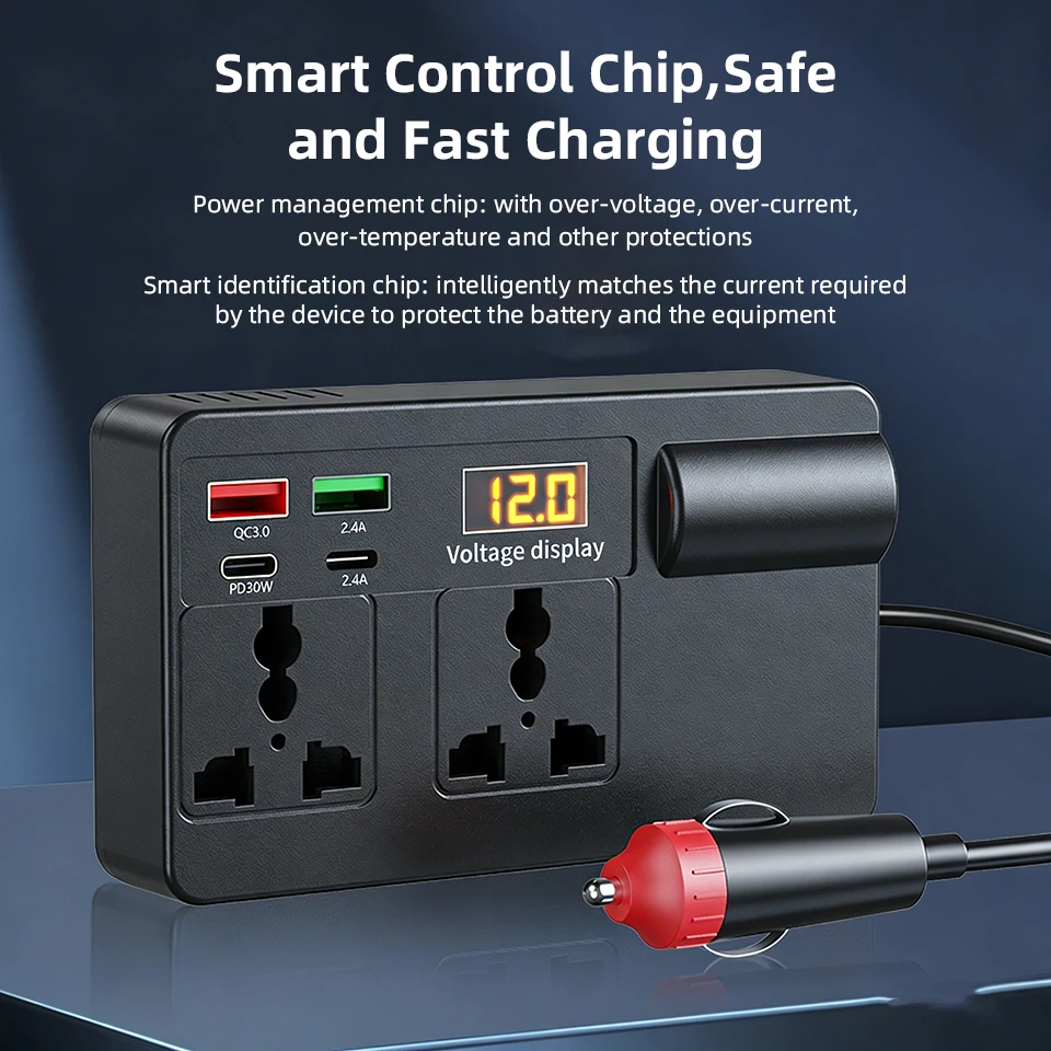 12V24V ~ 220V 자동차 인버터, 시가 라이터  - Car Accessories You Must Have 리뷰 및 가격