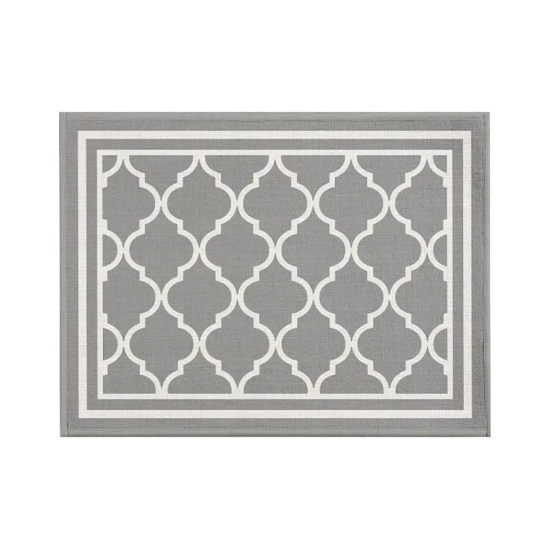 VIKAMA Crystal Velvet Door Mat with Light Luxury and High Sense of Dirt Resistant Washless Entryway Carpet Household Foot Mat