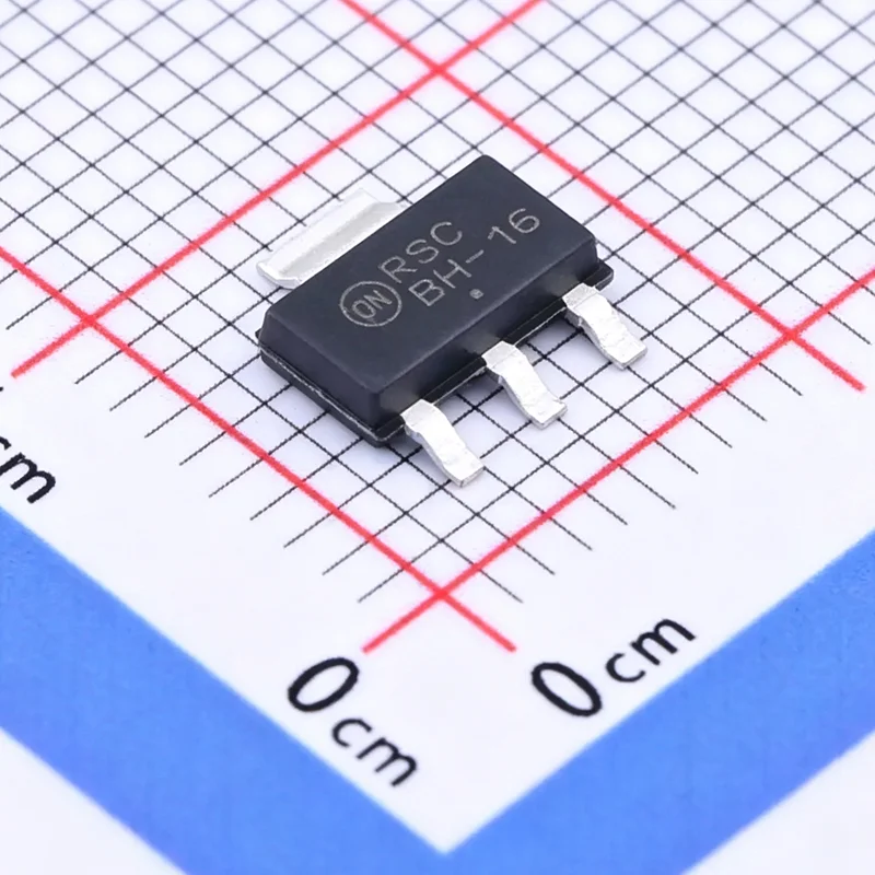 20PCS/LOT SBCP56-16T1G marking BH−16 Bipolar (BJT) Transistor NPN 80 V 1 A 130MHz 1.5 W Surface Mount SOT-223 (TO-261)