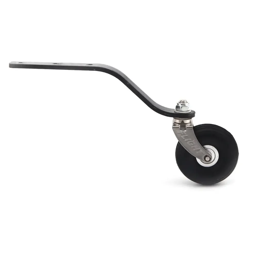 FlightModel New Version Carbon Fiber Tail Wheel Landing Gear Set For 100cc Gas RC Airplane Model