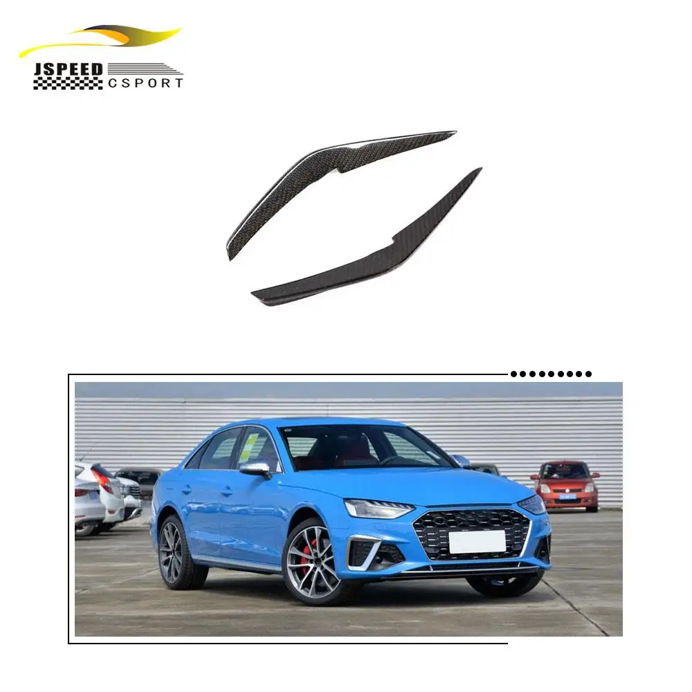 

Suitable for Audi A4 S Line S4 sedan 4-door 2020-2021 carbon fiber front bumper duckboard