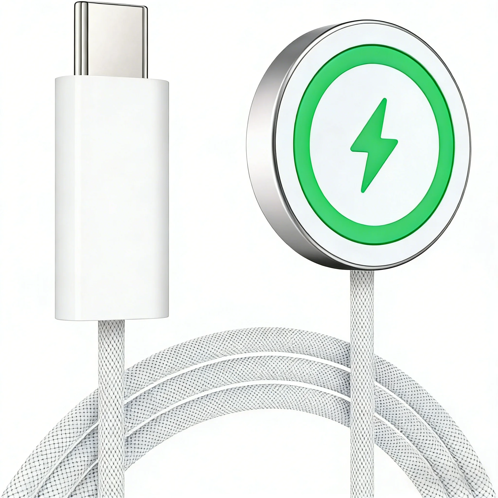 �y�Z�[�����z5W�}���[�dUSB C�[�d��R�[�h Apple Watch�Ή� �}�O�l�b�g���[�d�P�[�u�� Watch Series 10 9 8�Ή�