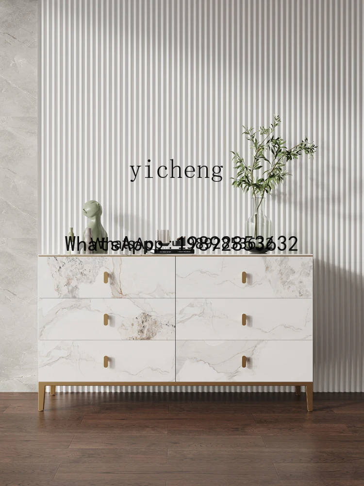 ABC Stone Plate Modern Minimalist Living Small Apartment Bedroom High Sense Locker
