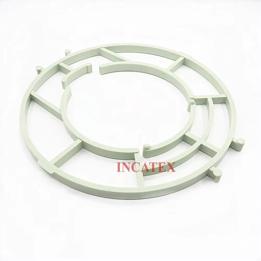 4 Pcs Good Quality Tajima Flat Embroidery Machine Spare Parts Plastic Spider Frame Hoop 120mm Big view 5