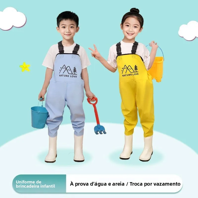 tuta-impermeabile-per-bambini-abbigliamento-per-acqua-e-sabbia-attrezzatura-da-pesca-equipaggiamento-per-campeggio-e-viaggi-all'aperto-abbigliamento-invernale-da-pesca-per-ragazzi
