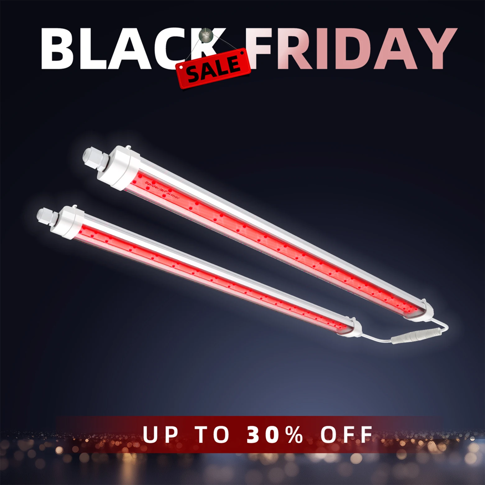 

Spider Farmer 40 Вт GlowR40 Темно-красный спектр 660 нм Дополнительный светодиодный светильник для выращивания растений Гидропоника Комнатные растения