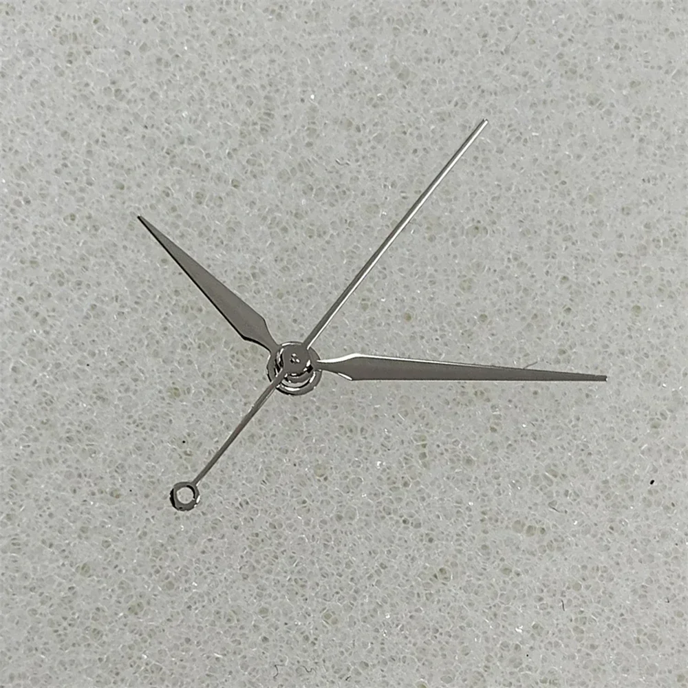 Agujas para reloj mecánico, 13mm x 13mm x 9mm, manecillas NH35 sin punteros luminosos de oro rosa/plata/dorado para movimiento NH35 NH36 4R 7S, nuevo