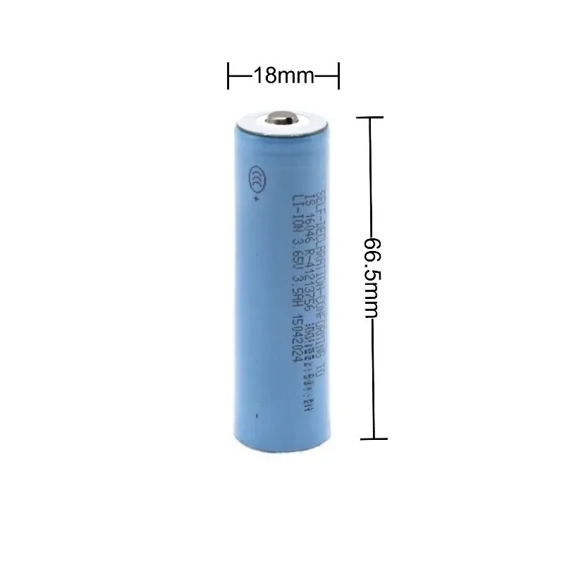[NEW]  2PCS 18650 3.7V 3500mAh for Radio Speaker Audio, Rechargeable Pointed Top Lithium-ion Replacement Battery