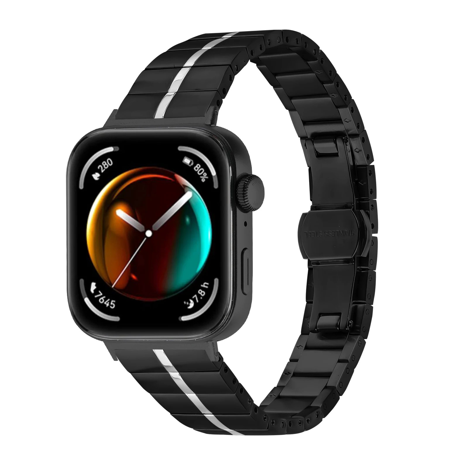 Metal Watchband for Huawei Watch Fit 3 Strap Stainless Steel Bracelet Wristband for Huawei Watch Fit 3 Smartwatch  Band Strap