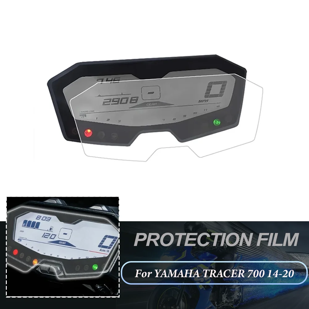 For Yamaha MT07 MT 07 MT-07 FZ07 FZ 07 FZ-07 2014-2020 Motorcycle Dashboard Cluster Scratch Protection Film Screen Protector