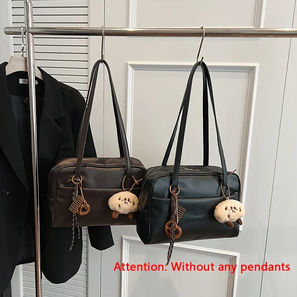 Einzelne Umhängetasche im Vintage-Korean-Stil für Damen – umwandelbare Umhängetasche/Handtasche, Damenhandtasche, Unterarmtasche, Umhängetasche