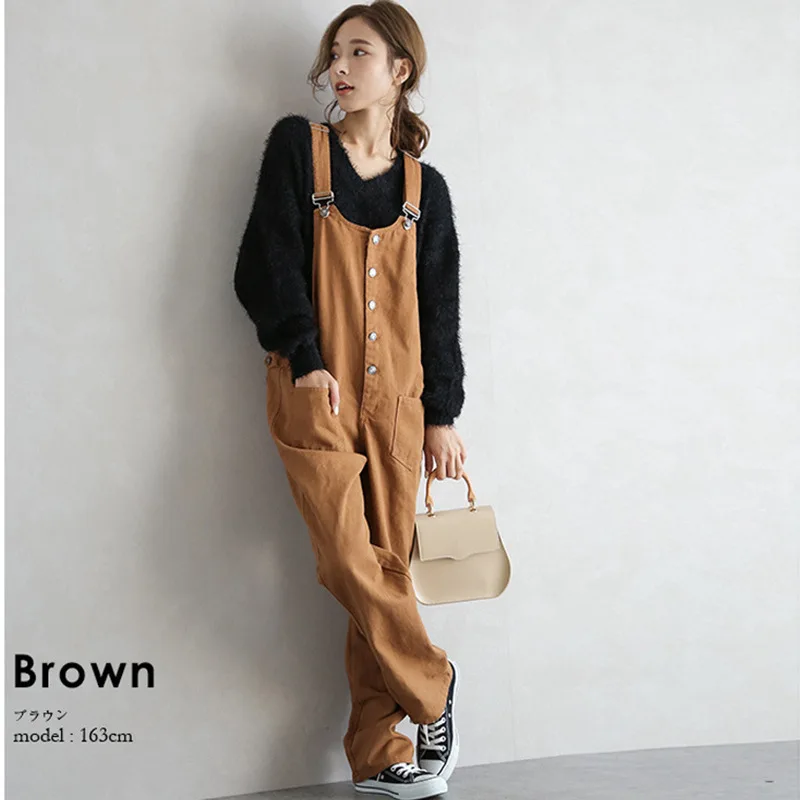 

Wide Leg Pants Denim Women Spring Autumn Overalls High Waist 2023 Brand New Loose Jeans Streetwear Female Hip Hop