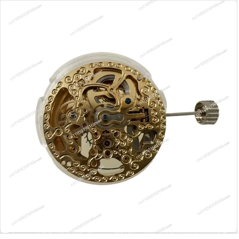 For Watch Movement, Mechanical Movement, Hangzhou 2189 Movement, Seiko Gold Hollow Three-pin Movement