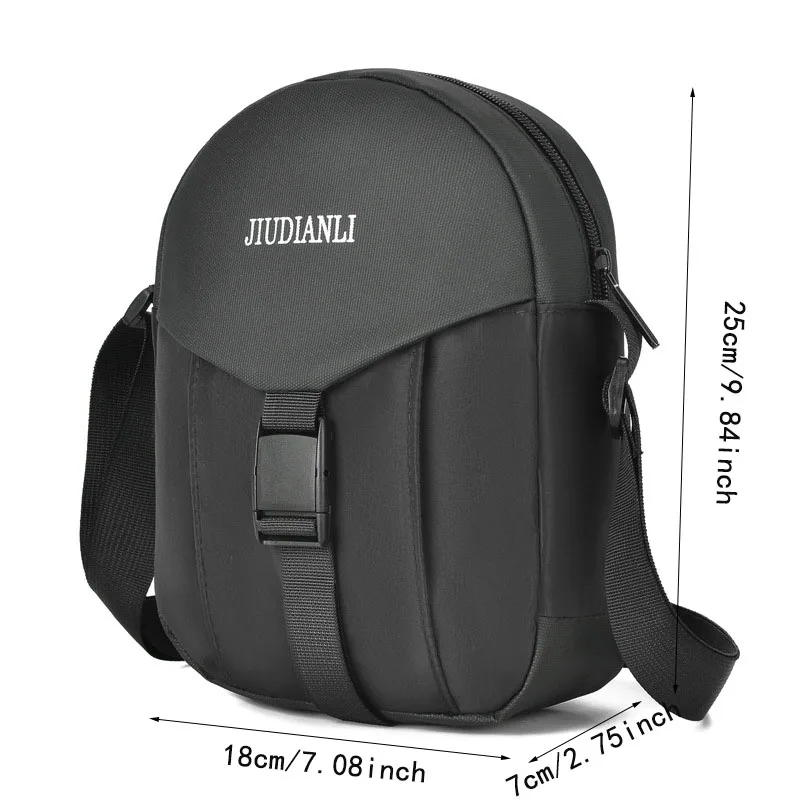 Borsa a tracolla piccola casual da uomo, borsa a tracolla semplice, borsa a tracolla da viaggio, borsa per cellulare