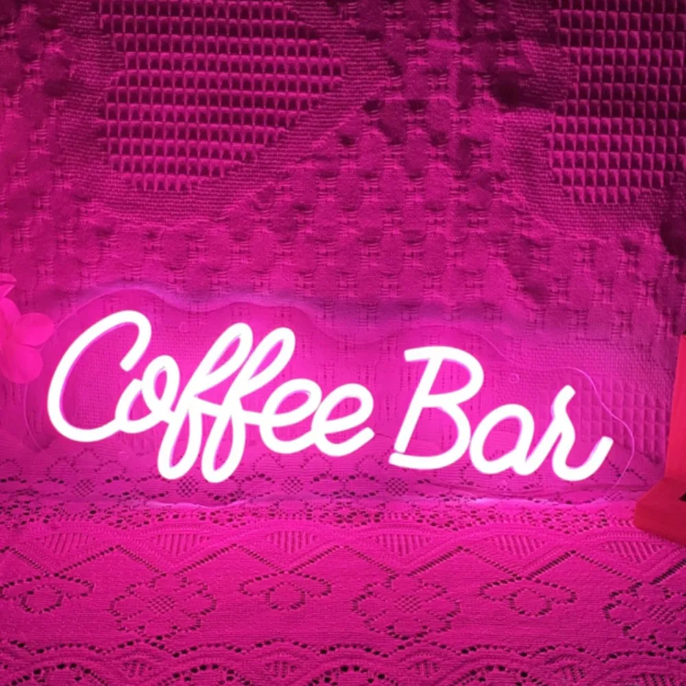 led neon sign light para restaurante e cafe neon light art wall decor loja casa pub decoracao do quarto neon night lights usb 01