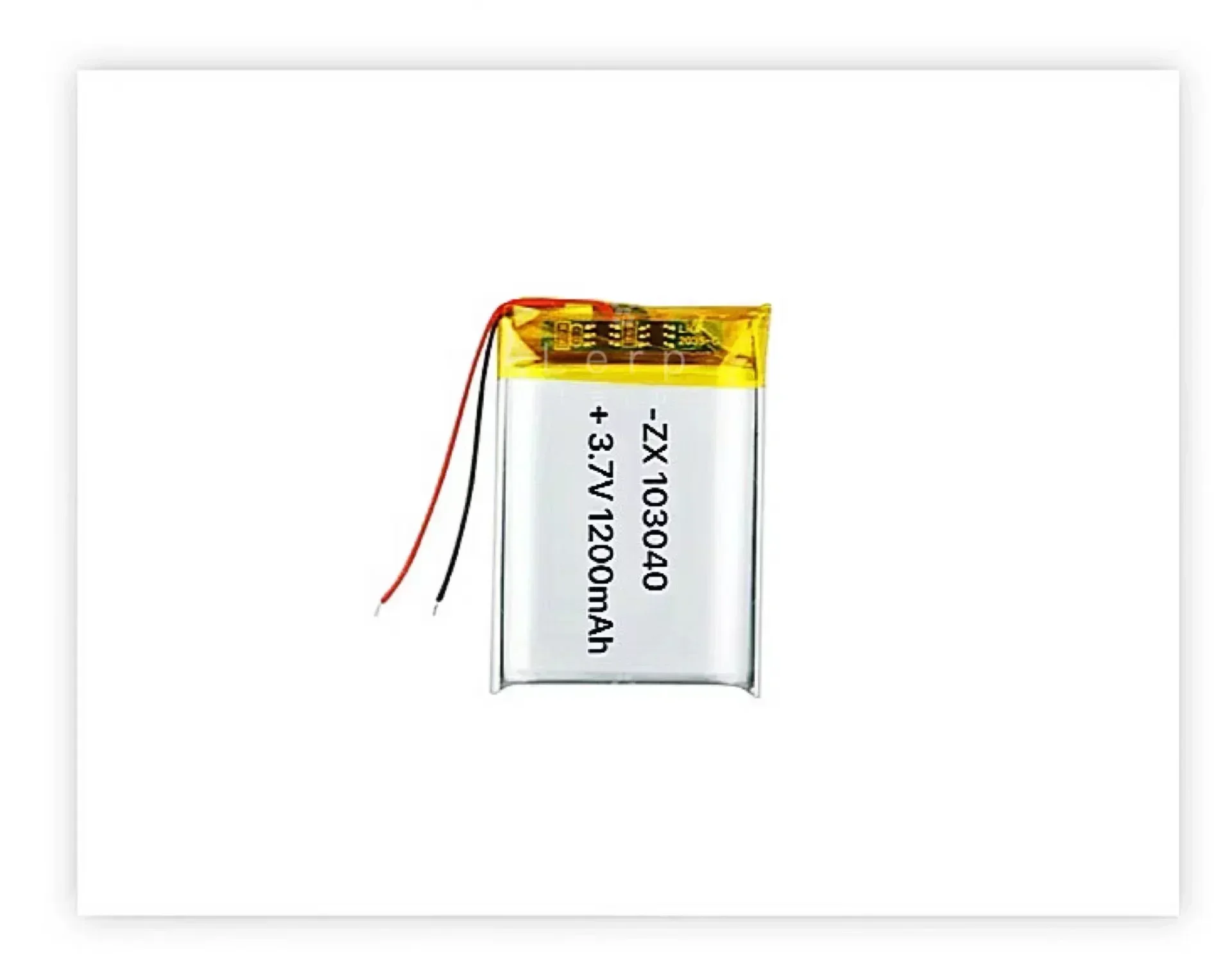High quality polymer lithium battery pack 103040-3.7V 1200mAh, powerful performance