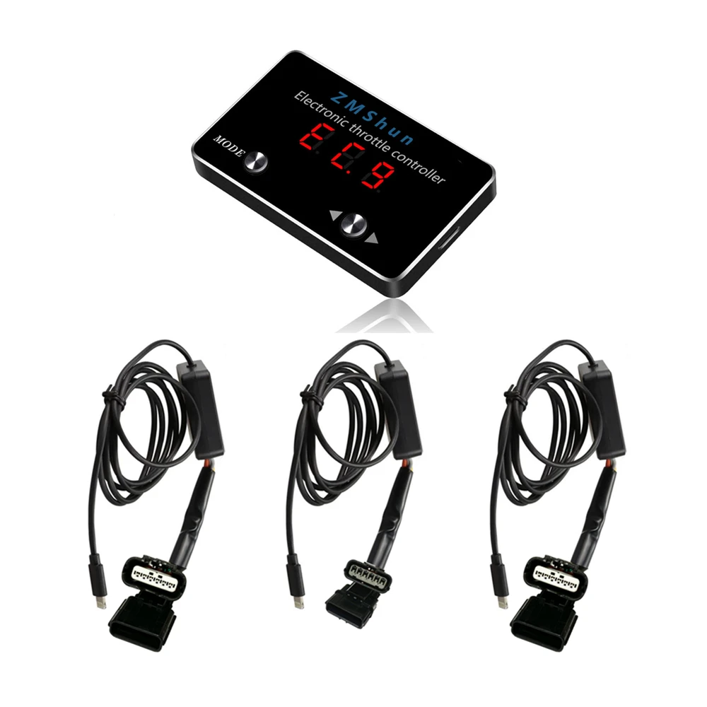 

for Honda Civic CR-V Fit Accord etc. for Acura MDX RDX RDX RLX etc. Car Electronic Throttle Controller Pedal Booster Two Button