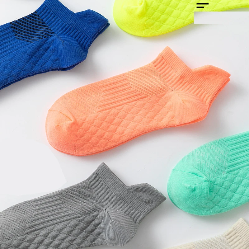 New Sport Running Ankle Socks Women Men Athletic Thin Breathable Quick Dry Fitness Marathon Compression Short Low Cut Boat Sock