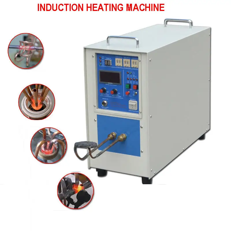 

High frequency Induction Heater Machine with U coil open heating coil for metal brass pipe copper tube Welding brazing