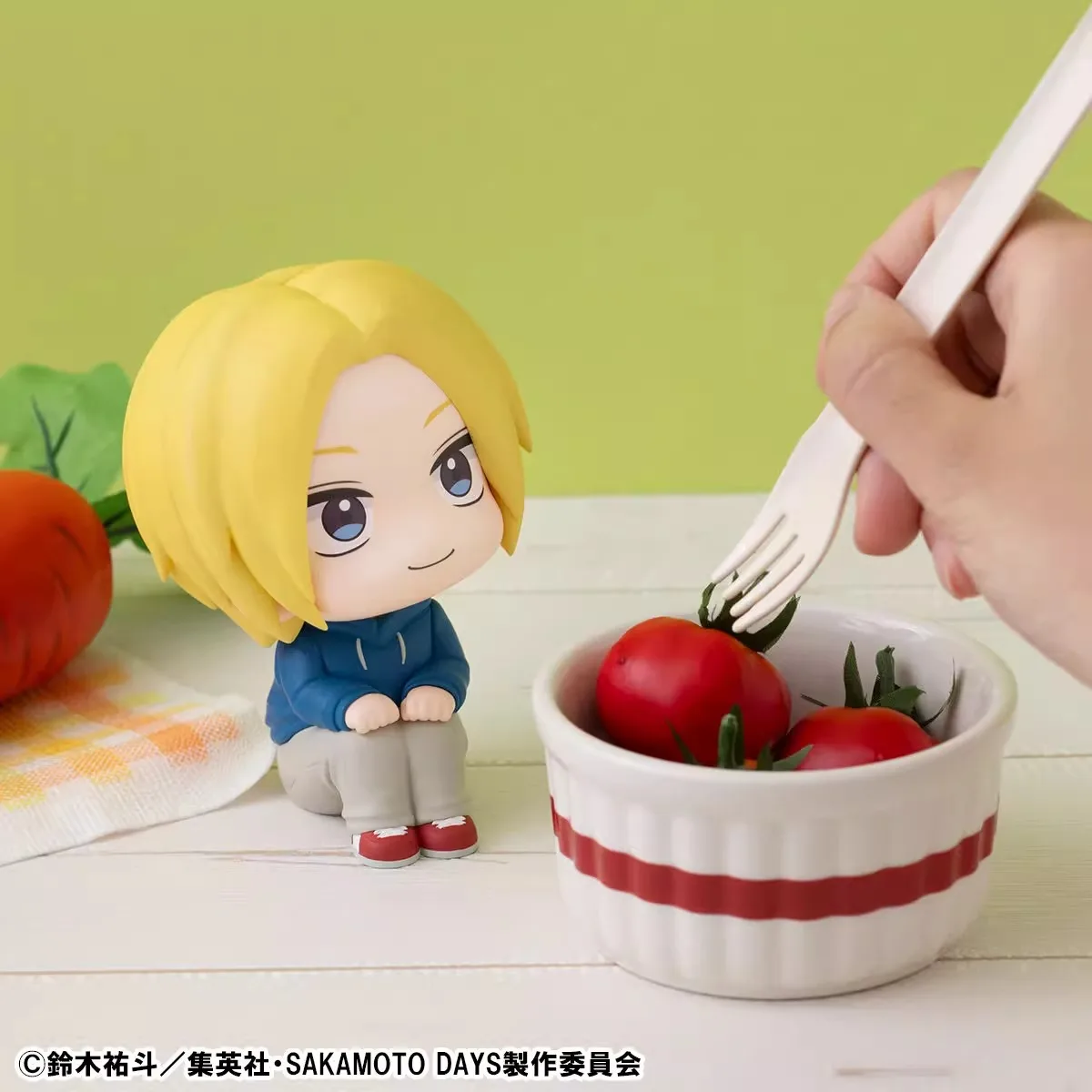 MegaHouse Look Up Sakamoto Days Taro Sakamoto Shin Asakura PVC-Figur mit beweglichem Kopf und Kissen, schneller Versand