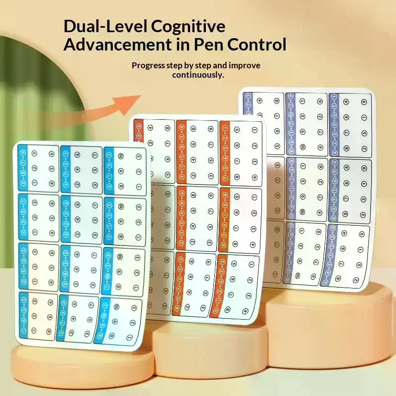 1 Set Children's Gift Visual Tracking Focus And Attention Training Card Color And Number Recognition Ideal Memory Improvement