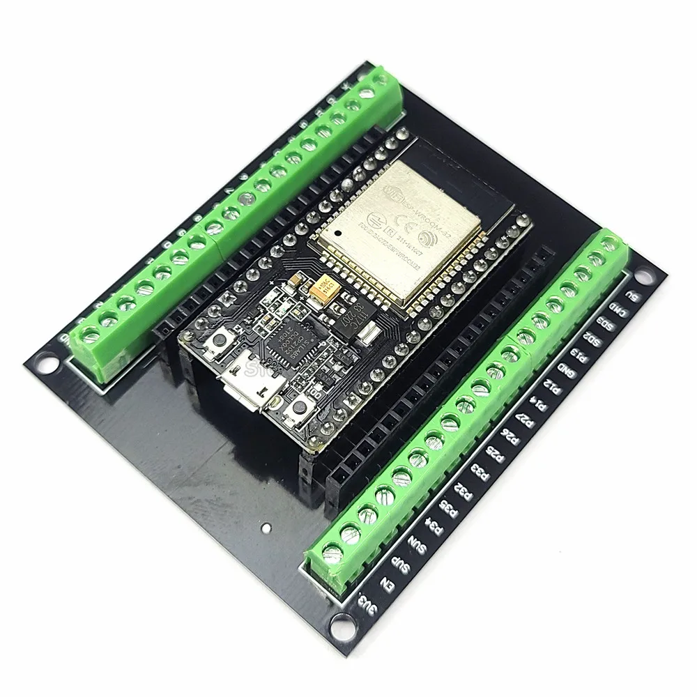 38Pin ESP32 Breakout Board for ESP32 Development Board 2.4 GHz Wifi Dual Core for Arduino GPIO 1 into 2 for MCU Board ESP8266