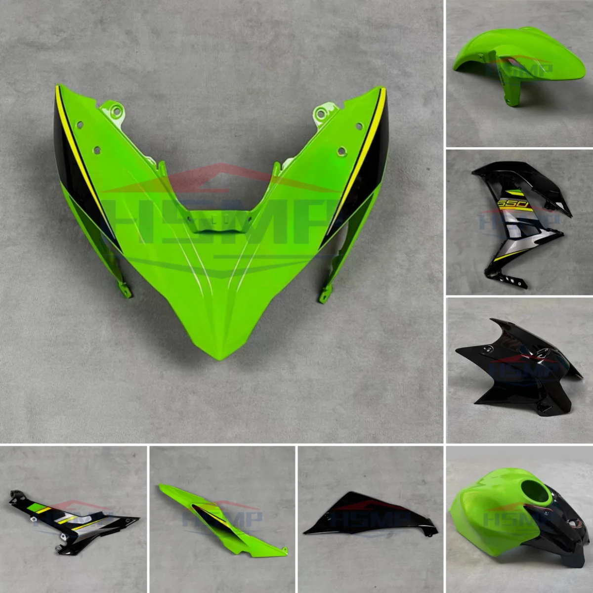 for Kawasaki Ninja 650 ER-6F 2017 2018 2019 New Motorcycle Shell Fairing Accessories ABS Plastic Body Kit