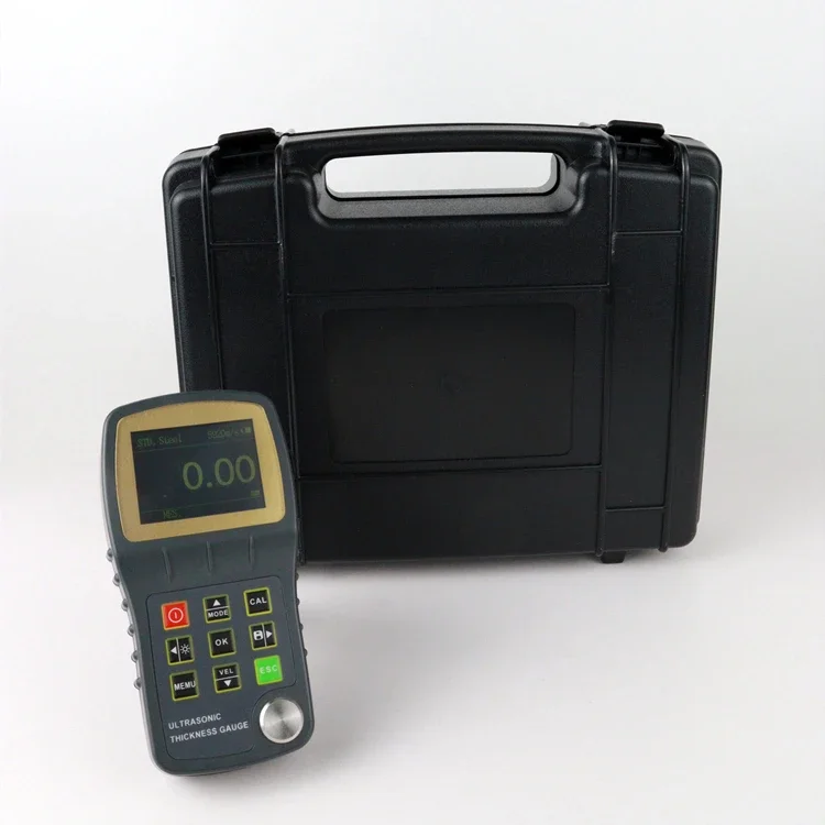 2025nuovo Tester per misuratore di spessore per pareti di tubi di tipo ad ultrasuoni per vari metalli Penetranti Calibro di spessore ad ultrasuoni che misura Ins