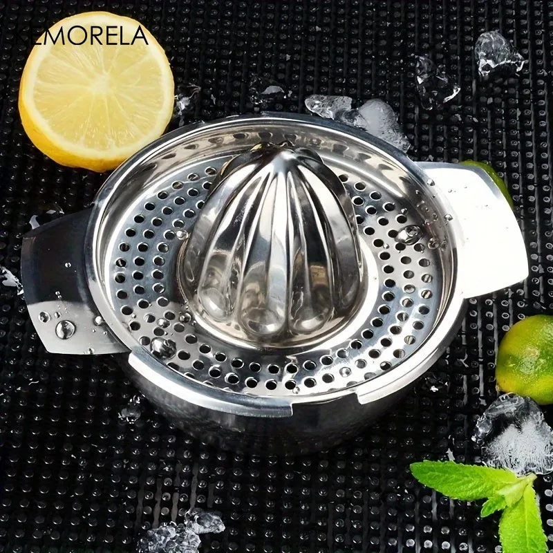 KEMORELA Stainless Steel Lemon Squeezer Manual Juicer For Orange Lemon Squeezer Reamer Fruit Vegetable Squeezer Cup Kitchen Tool