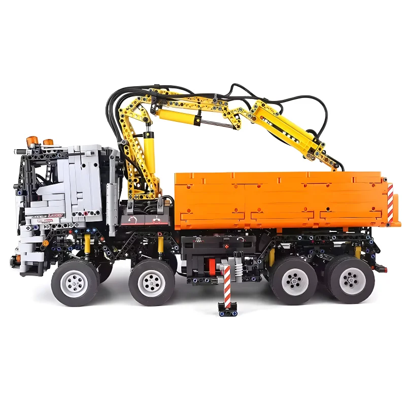 MOULD KING 19007 Technical MOC Kits App Remote Control Motorized Arocs Truck Building Blocks Bricks Kids Toys Birthday Gifts