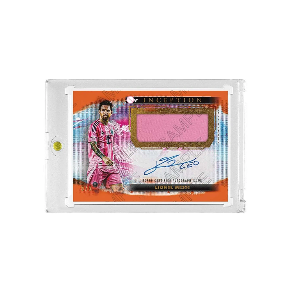 PANINI bricolage maison Neymar Messi Suarez Haaland Bellingham matériel signature carte à collectionner brique cadeaux d'anniversaire de noël