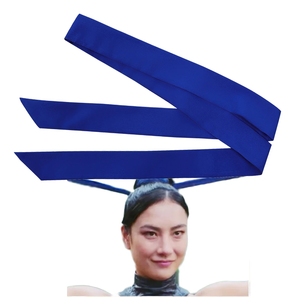 

Kitana Cosplay 2026 Movie Mortal Kombat 2 Blue Headband Roleplay Costume Accessories Headwear Props Halloween Carnival Party