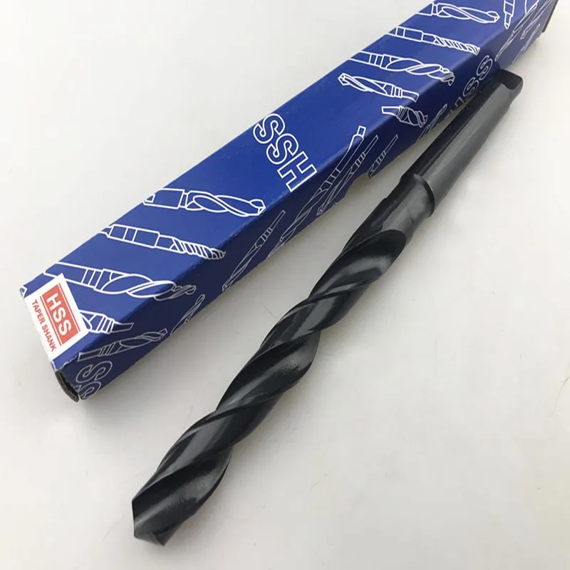 Imagem -05 - Broca de Torção Morse Taper Shank de Alta Velocidade Alarme Broca Ferro Aço Cobre Metal 10 Mm60 mm 1pc
