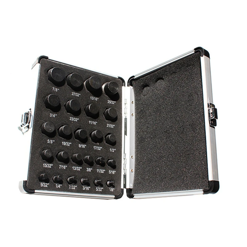 HOT! 25Pcs Screw Extractor Set Multi-Spline Bolt Extractor Set For Removing Stripped Rounded Damaged Broken Screws & Bolts