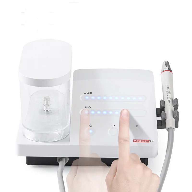 Touch Screen Portable LED Dental Ultrasonic Piezo Scaler With Water Bottle