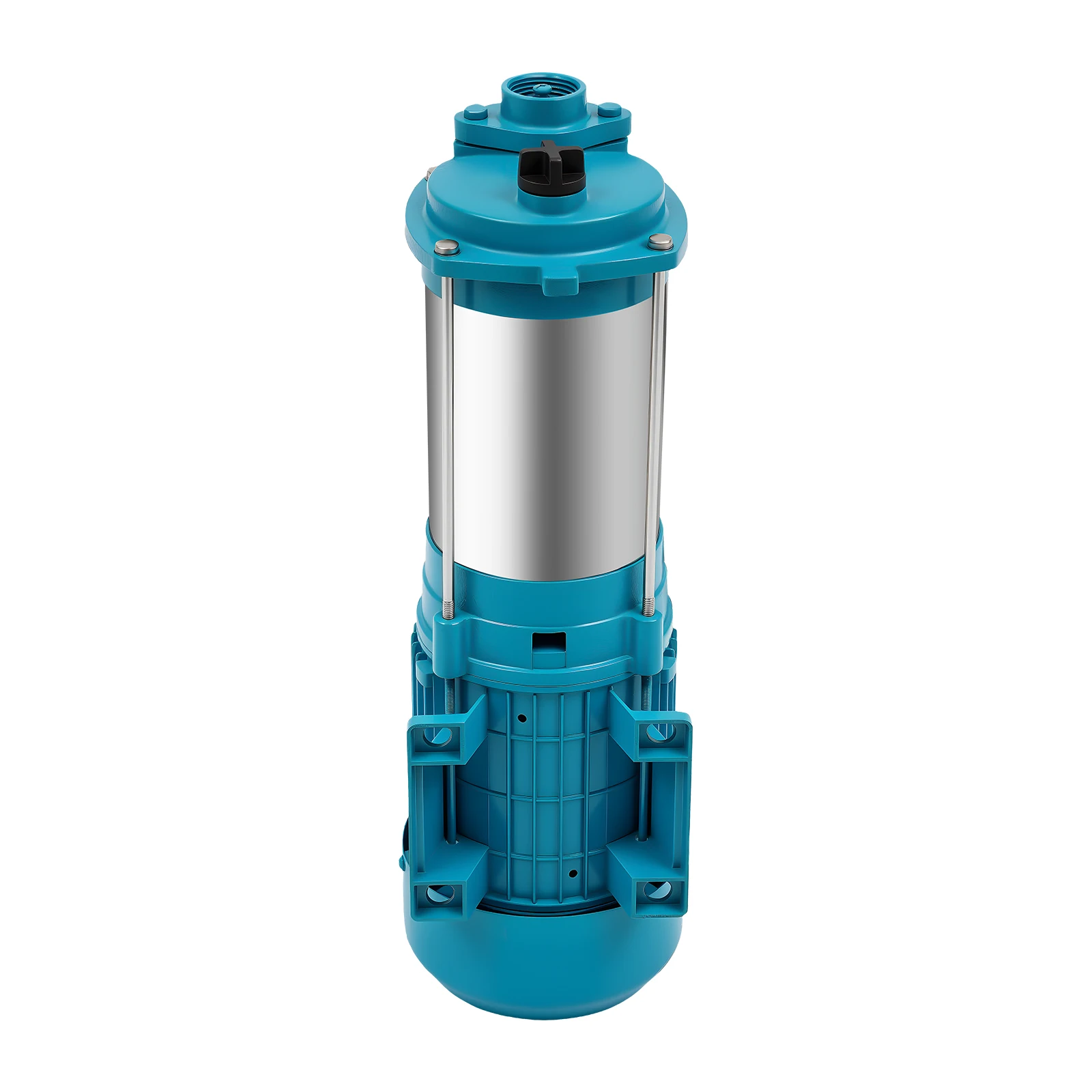IP44 Wasserdichte Kreiselwasserpumpe - Selbstansaugende Pumpe mit Manometer, 98m Förderhöhe, 4000L/h für Bewässerungs-/Kühlsysteme – Detail 7