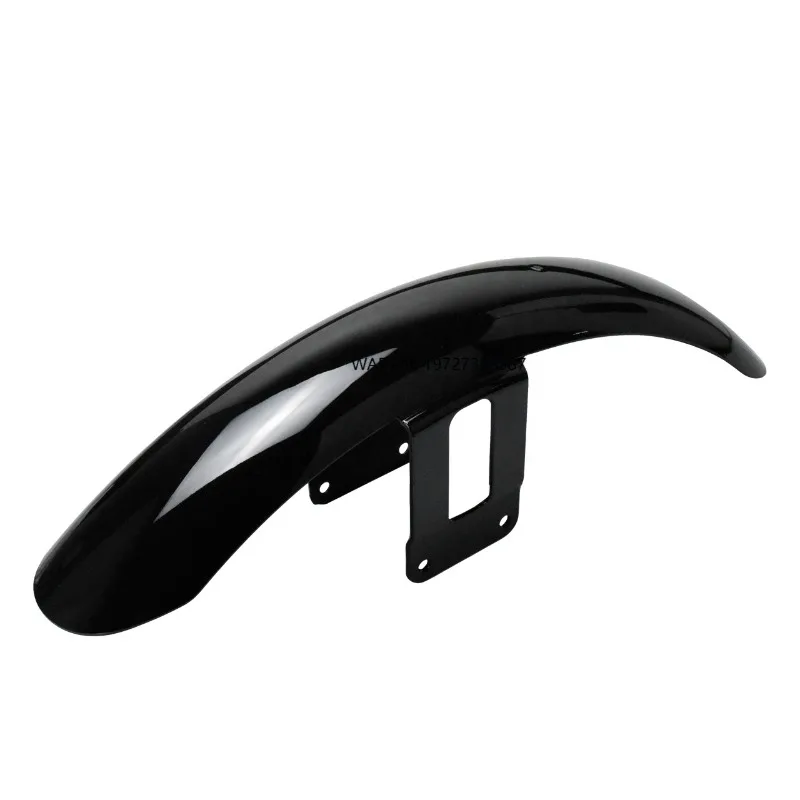 

Motorcycle Front Fender Protector Mudguard Cover Gloss Black ABS Plastic for XL883 2004-2016