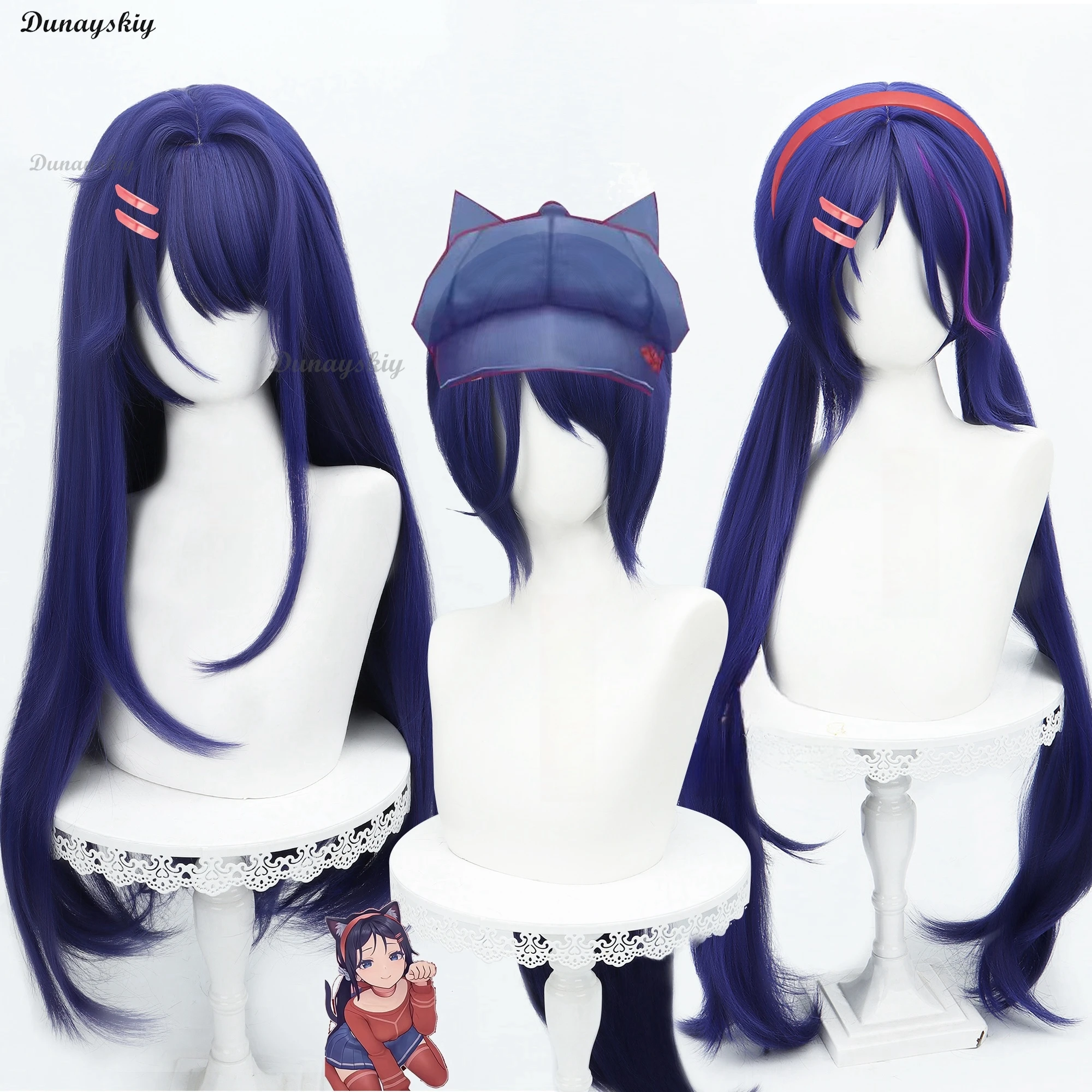 Game Horror MiSide Crazy Mita Cosplay Costume JK School Uniform Cute Dress Lolita Wigs For Halloween Girls Customized