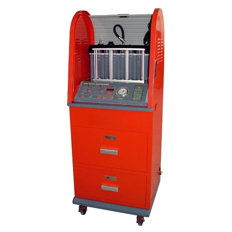 Injection nozzle cleaning detector, nozzle cleaning detector