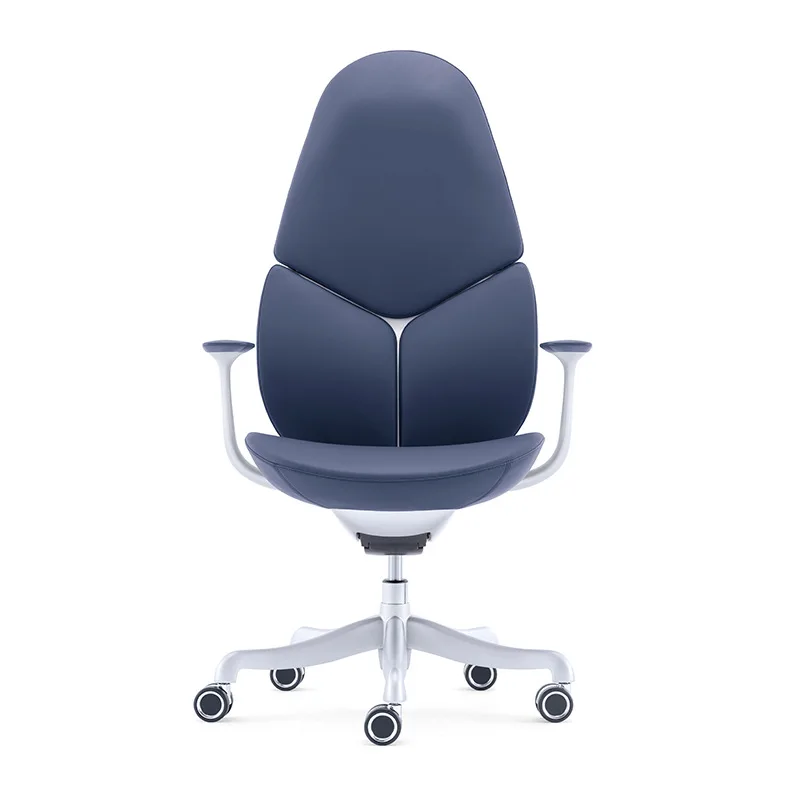 Light luxury leather boss chair high-end large class home study e-sports computer ergonomic chair